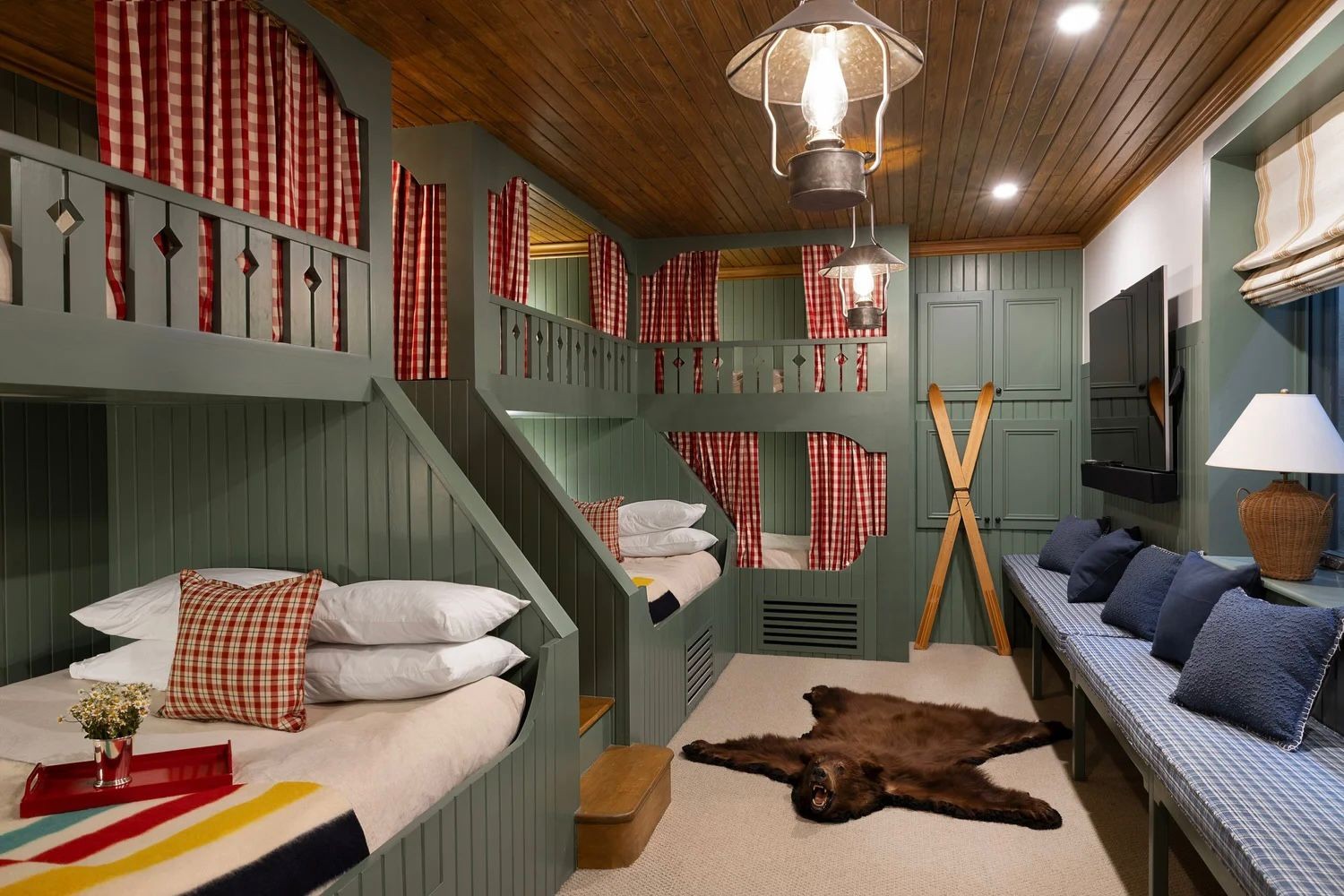 Custom Built-In Bunk Room — photo 2